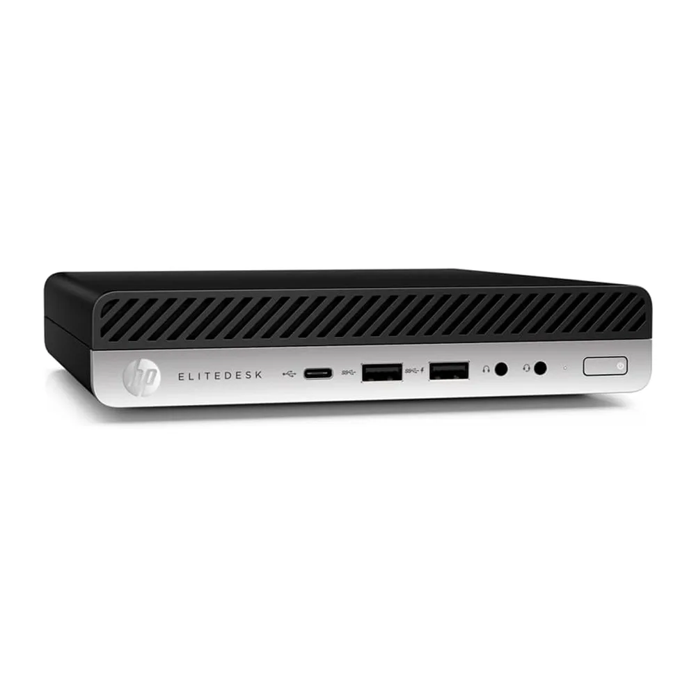 HP EliteDesk 800 G4 MiniPC/Core i7 8700 3.2GHz / 16Gb DDR4 / 256Gb SSD/Win 11 Pro (ricondizionato)