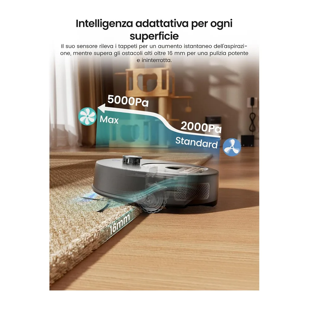 Lefant M330 Plus Robot Aspirapolvere Lavapavimenti 5000Pa — 6