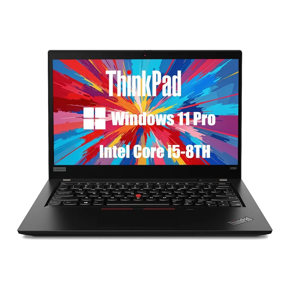 Lenovo Thinkpad X390 Business Laptop, 13,3 pollici FHD (1920 x 1080), Intel Core i5-8265U, RAM DDR4 da 8 GB,