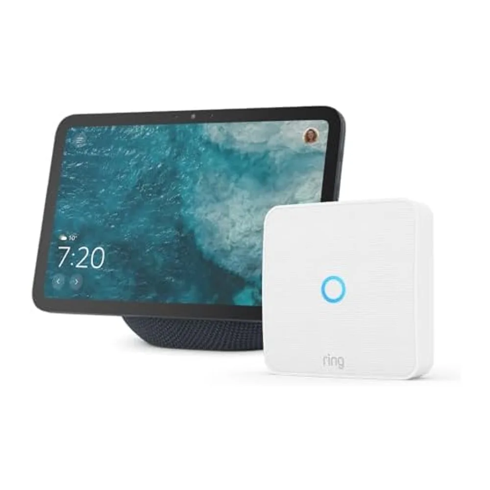 Echo Show 8 (ultimo modello), Grafite + Ring Intercom Video, vedi chi suona al citofono sul tuo Echo Show,