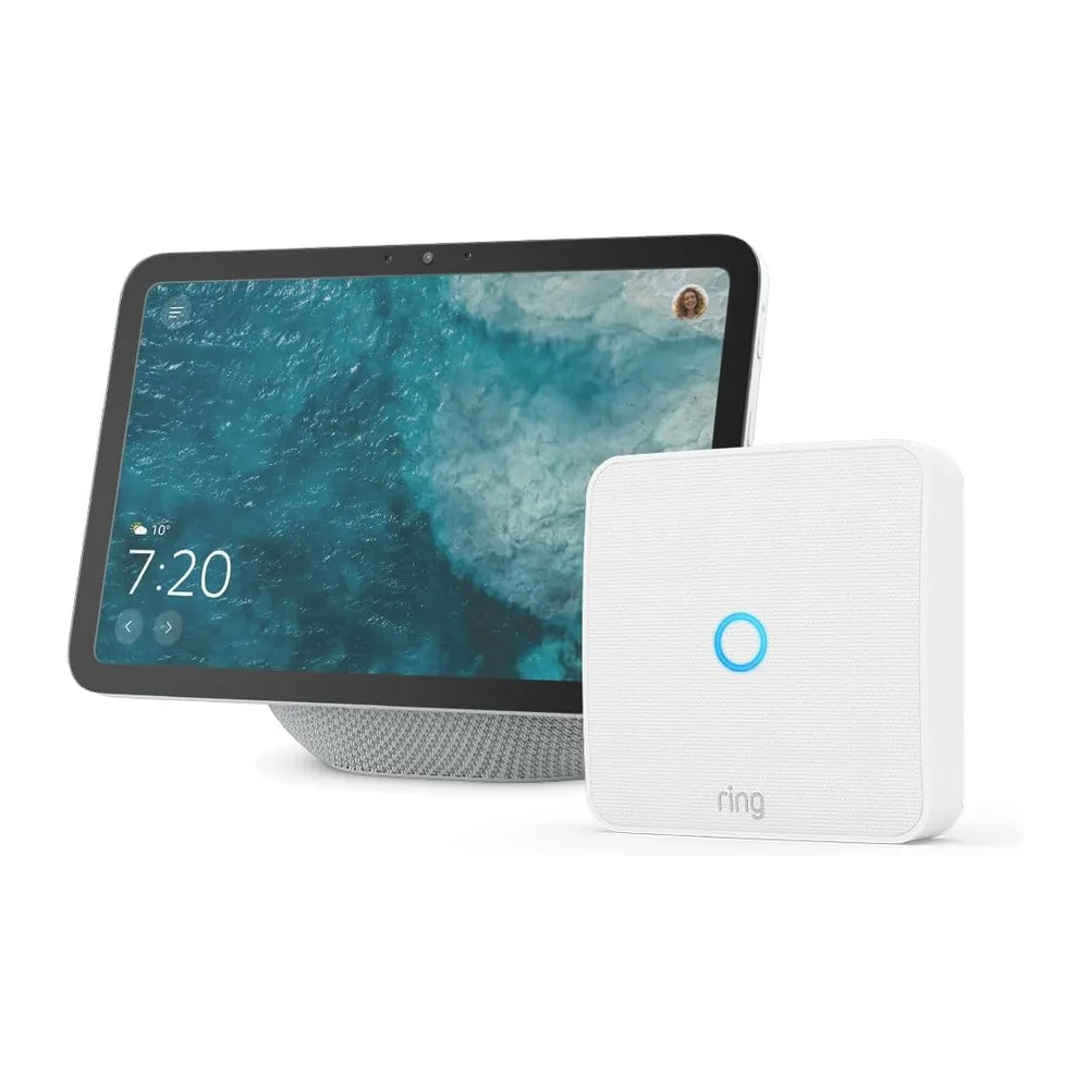 Echo Show 8 (ultimo modello), Bianco ghiaccio + Ring Intercom Video, vedi chi suona al citofono sul tuo Echo — 6