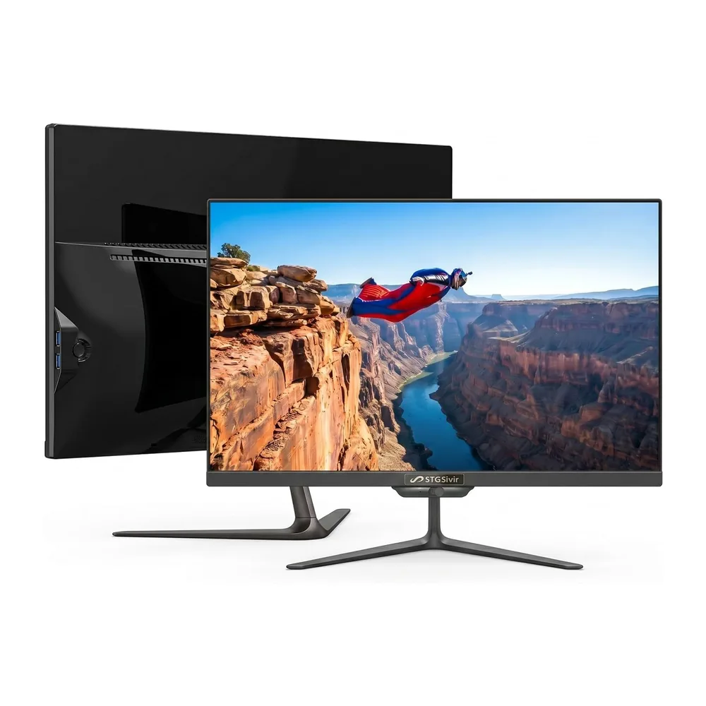 STGSivir PC All in One, Display FHD da 23.8", Core i7, 16G RAM, 512G SSD — 3