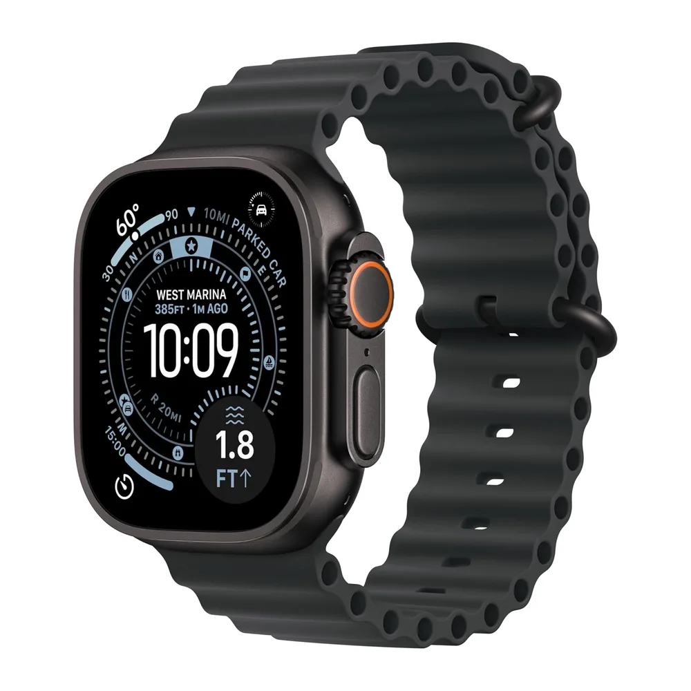 Apple Watch Ultra 3 (2025) black titanium 49mm 4G black ocean band (Ricondizionato)