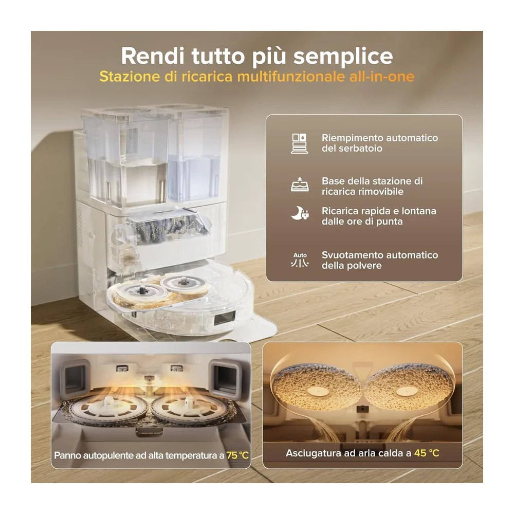 roborock Qrevo S Pro Robot Aspirapolvere Lavapavimenti — 4