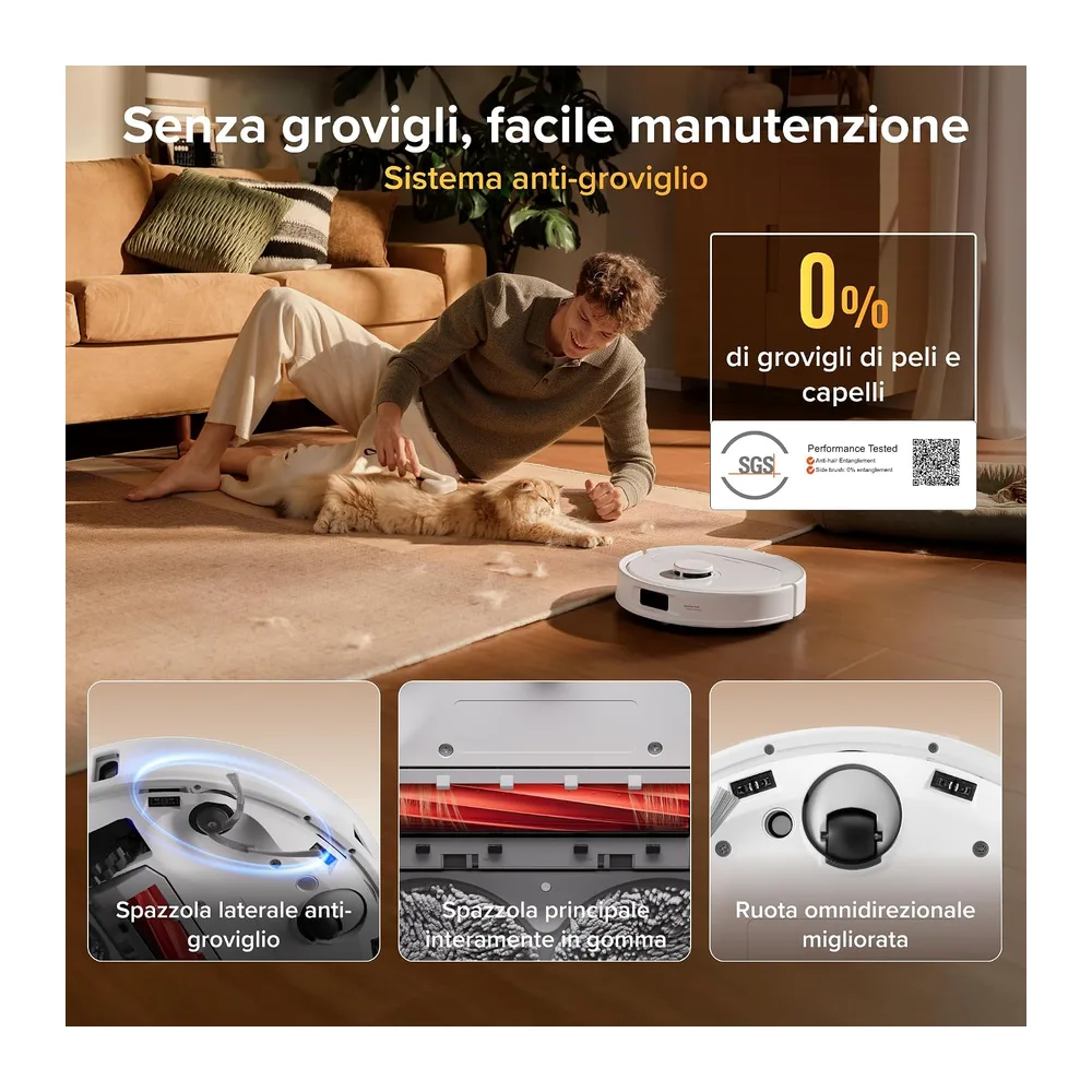 roborock Qrevo S Pro Robot Aspirapolvere Lavapavimenti — 5