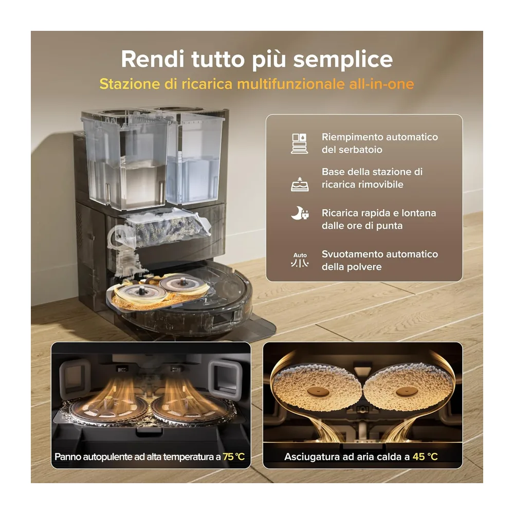 roborock Qrevo S Pro Robot Aspirapolvere Lavapavimenti — 4