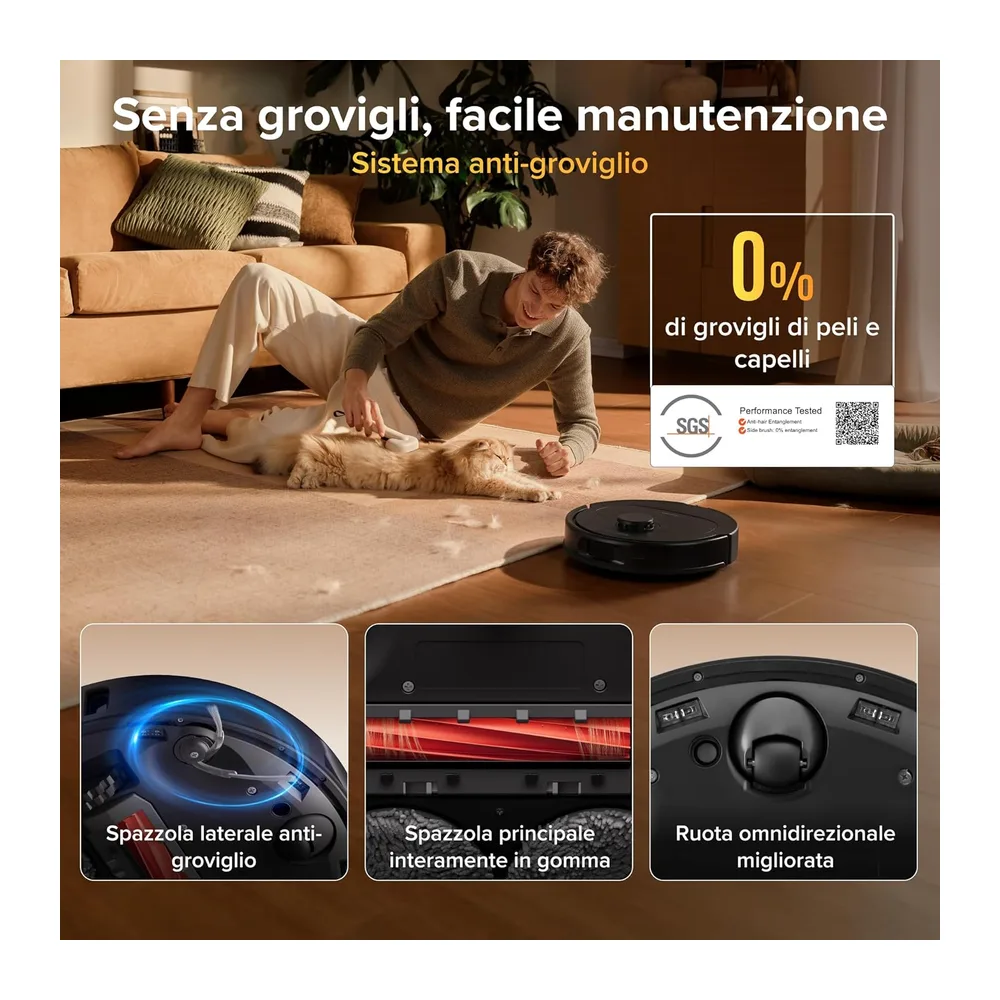 roborock Qrevo S Pro Robot Aspirapolvere Lavapavimenti — 5