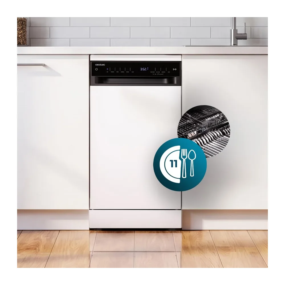 Cecotec Lavastoviglie Libera Installazione 45 cm Bolero Aguazero 4360. 11 Coperti — 3