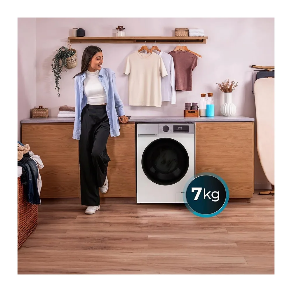 Cecotec Lavatrice Carica Frontale 7 Kg Bolero DressCode 7450 Inverter. 1850W — 3