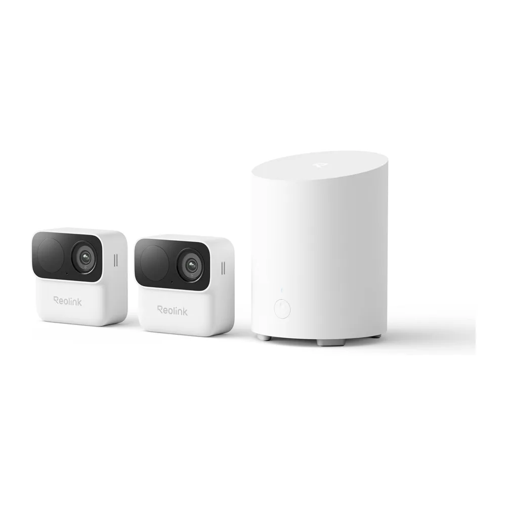 Reolink Kit Telecamera 2MP da Esterno Argus MagiCam con Home Hub Mini