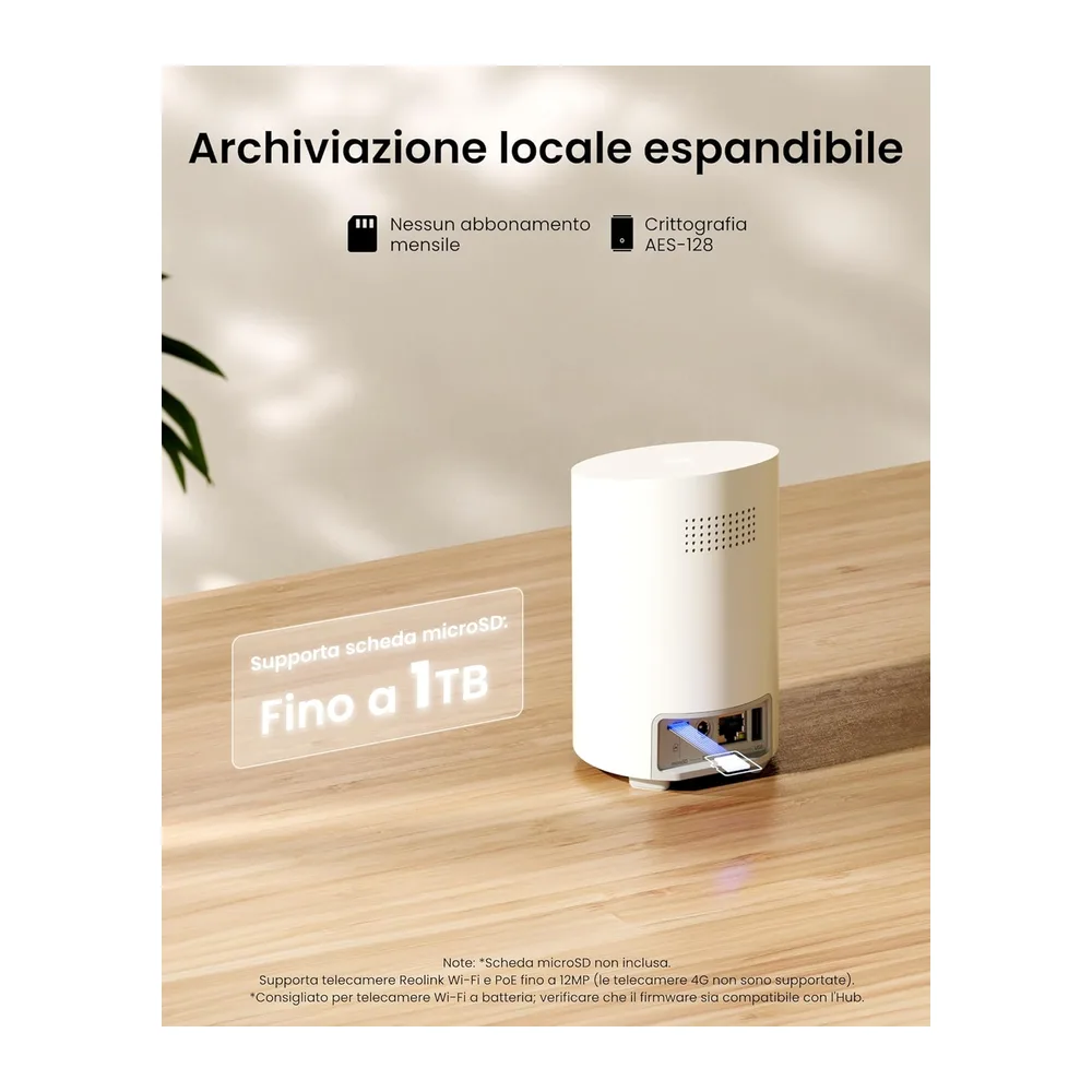 Reolink Kit Telecamera 2MP da Esterno Argus MagiCam con Home Hub Mini — 2