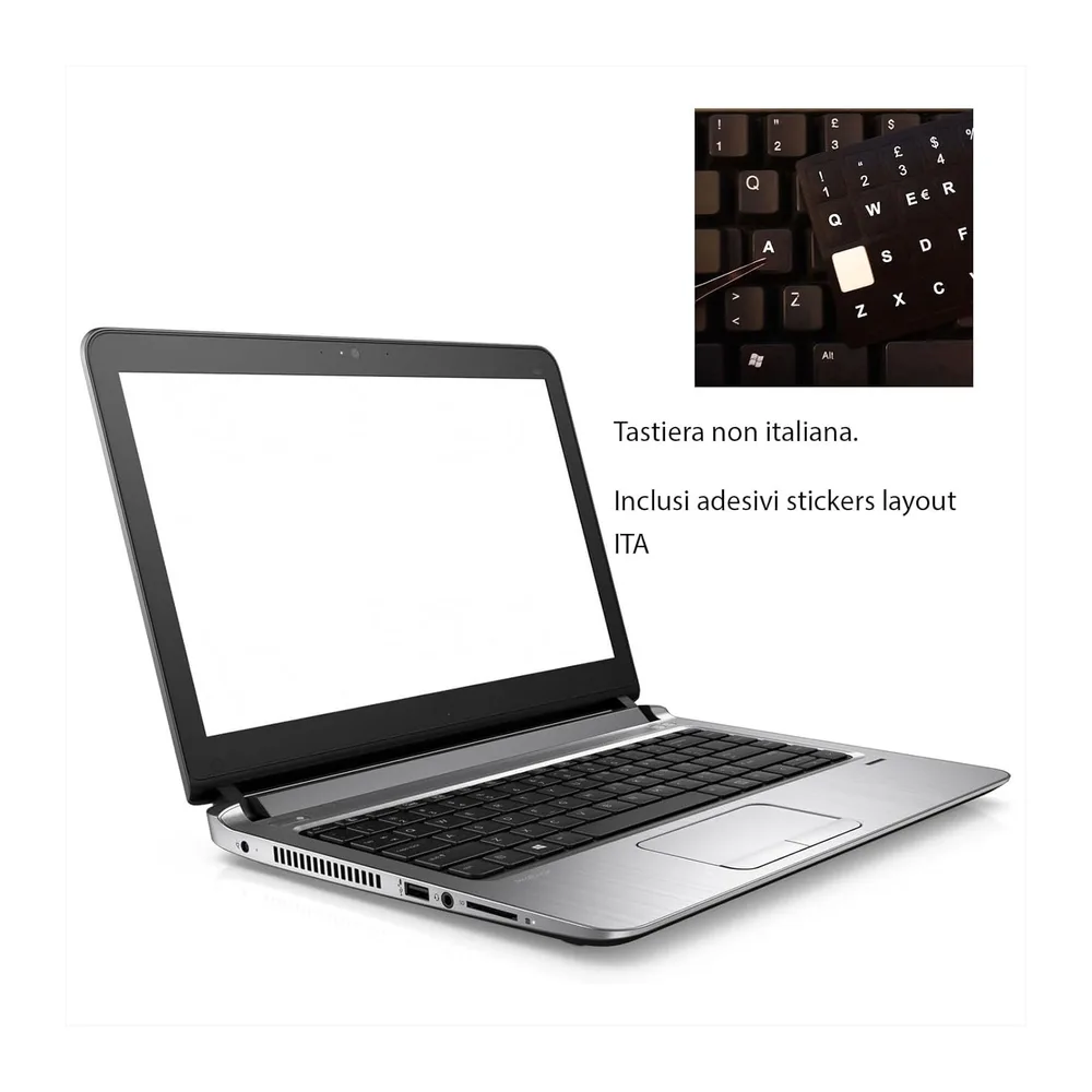 HP EliteBook Laptop Computer Business, Pc Portatile Notebook Intel i5 8th, Ram 16 Gb, SSD 256 Gb, Display FHD — 2
