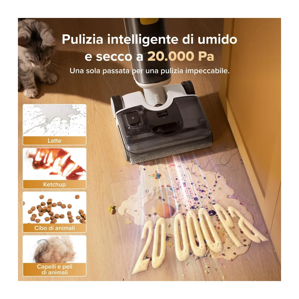 roborock F25 GT Gen2 Set Aspirapolvere e Lavapavimenti Senza Fili — 3
