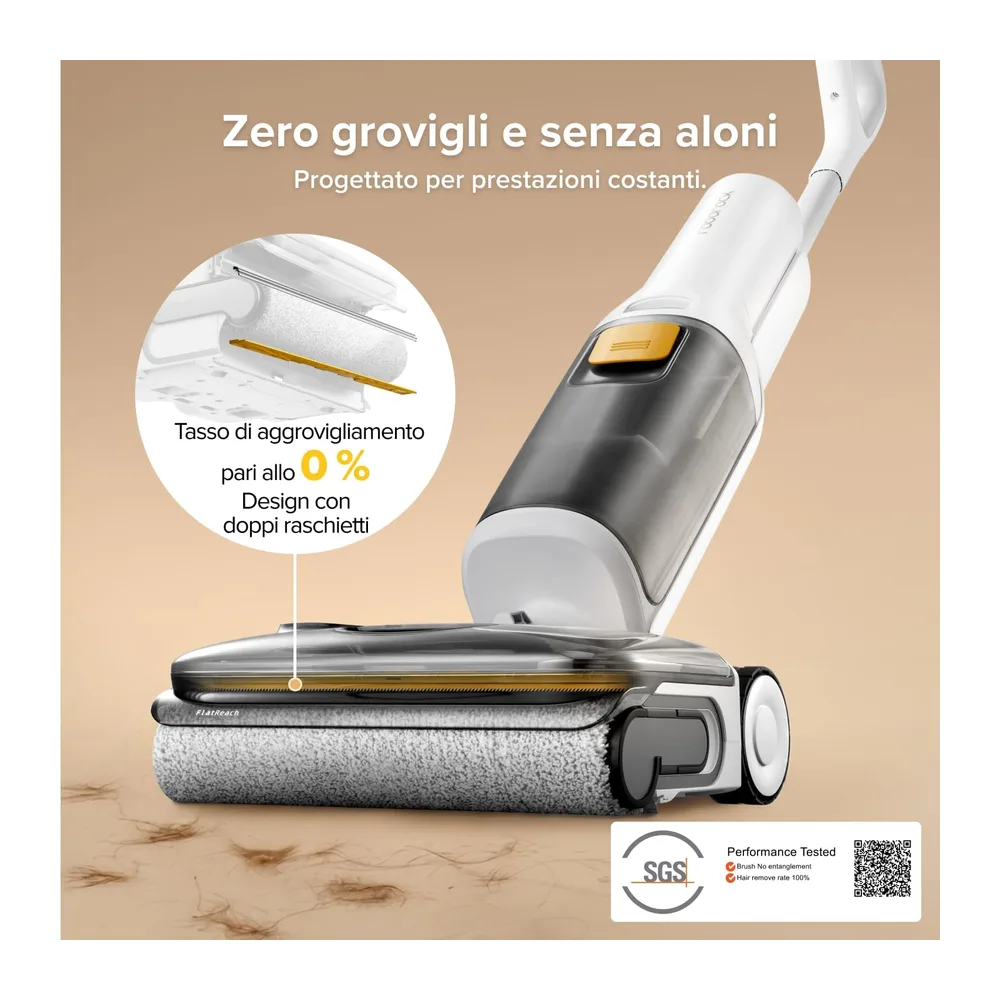 roborock F25 GT Gen2 Set Aspirapolvere e Lavapavimenti Senza Fili — 5