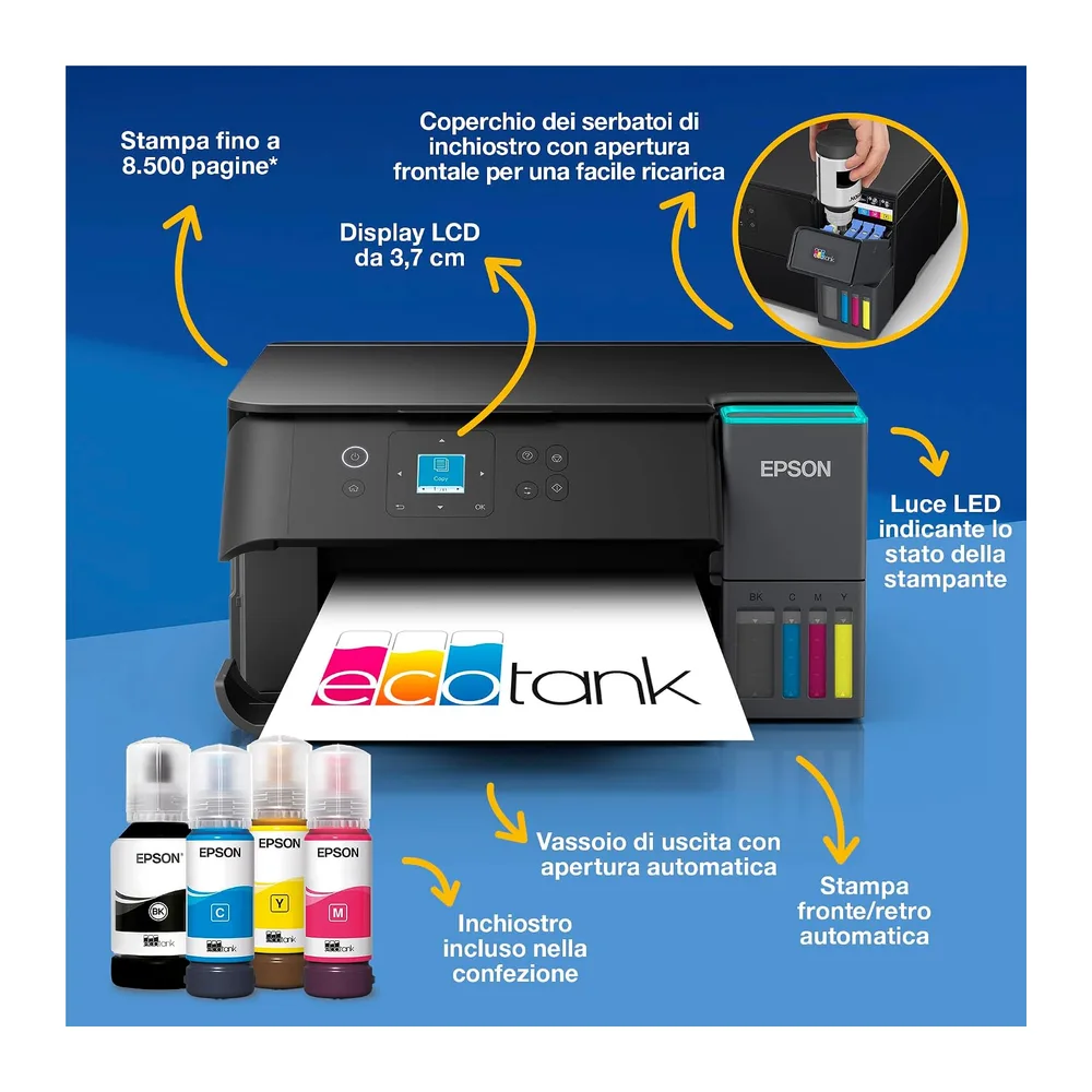 Epson EcoTank ET-2955 Stampante con Serbatoi D’inchiostro — 2