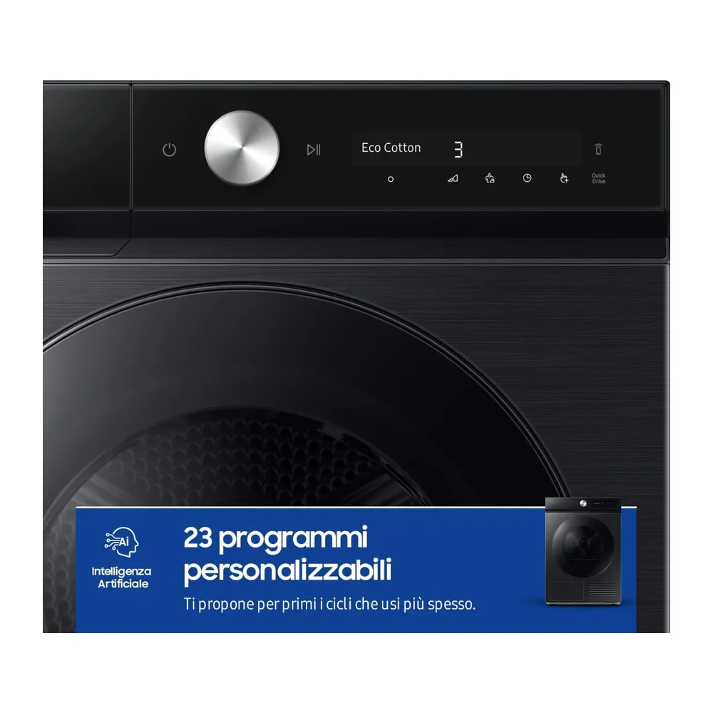 Samsung Asciugatrice Bespoke AI F-DT90DB78GB3M — 5