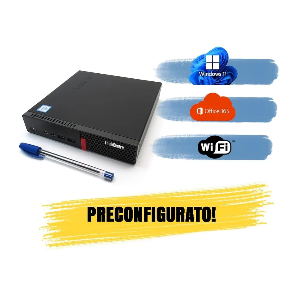 Lenovo Mini PC Computer Fisso ThinkCentre M900 — 2