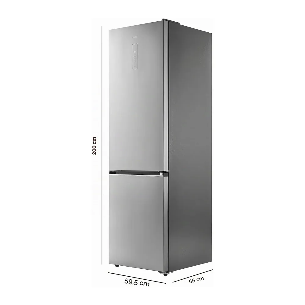 Cecotec Frigorifero Combinato No Frost 405 L Bolero CoolMarket Combi 405 MC Inox D. Altezza 200 cm — 2