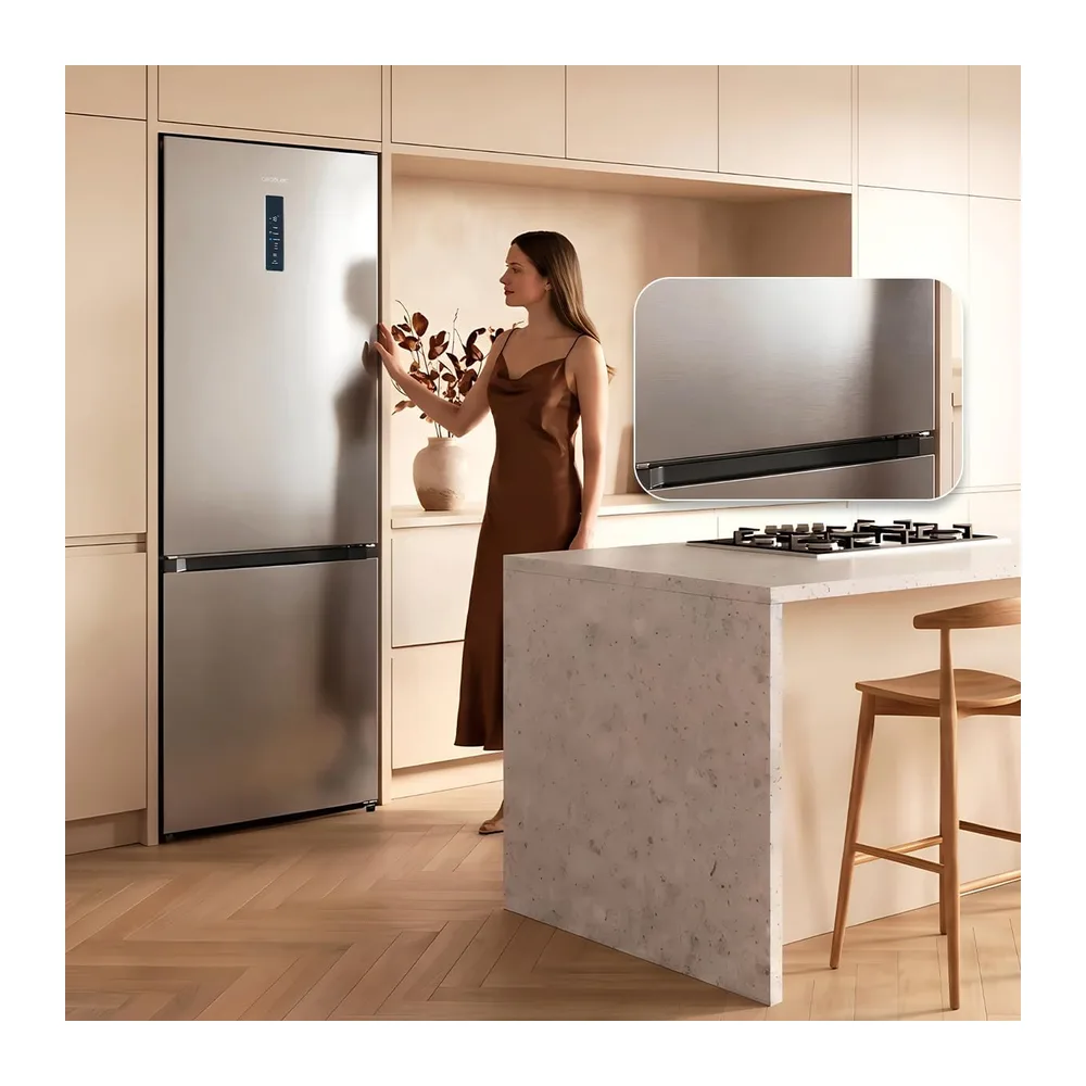 Cecotec Frigorifero Combinato No Frost 405 L Bolero CoolMarket Combi 405 MC Inox D. Altezza 200 cm — 5