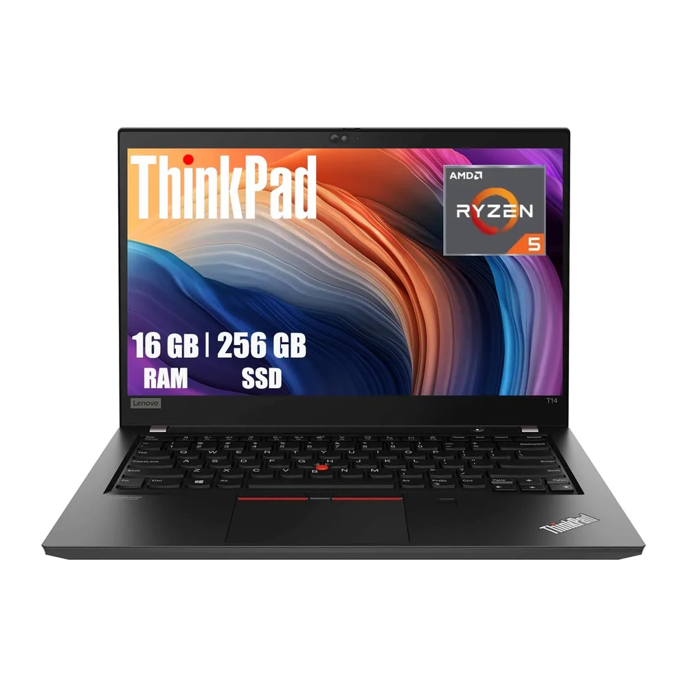 Lenovo ThinkPad T14 Gen 1 - Notebook Business, 14", FHD (1920x1080), AMD Ryzen 5 Pro 4650U, 16 GB di RAM, 256