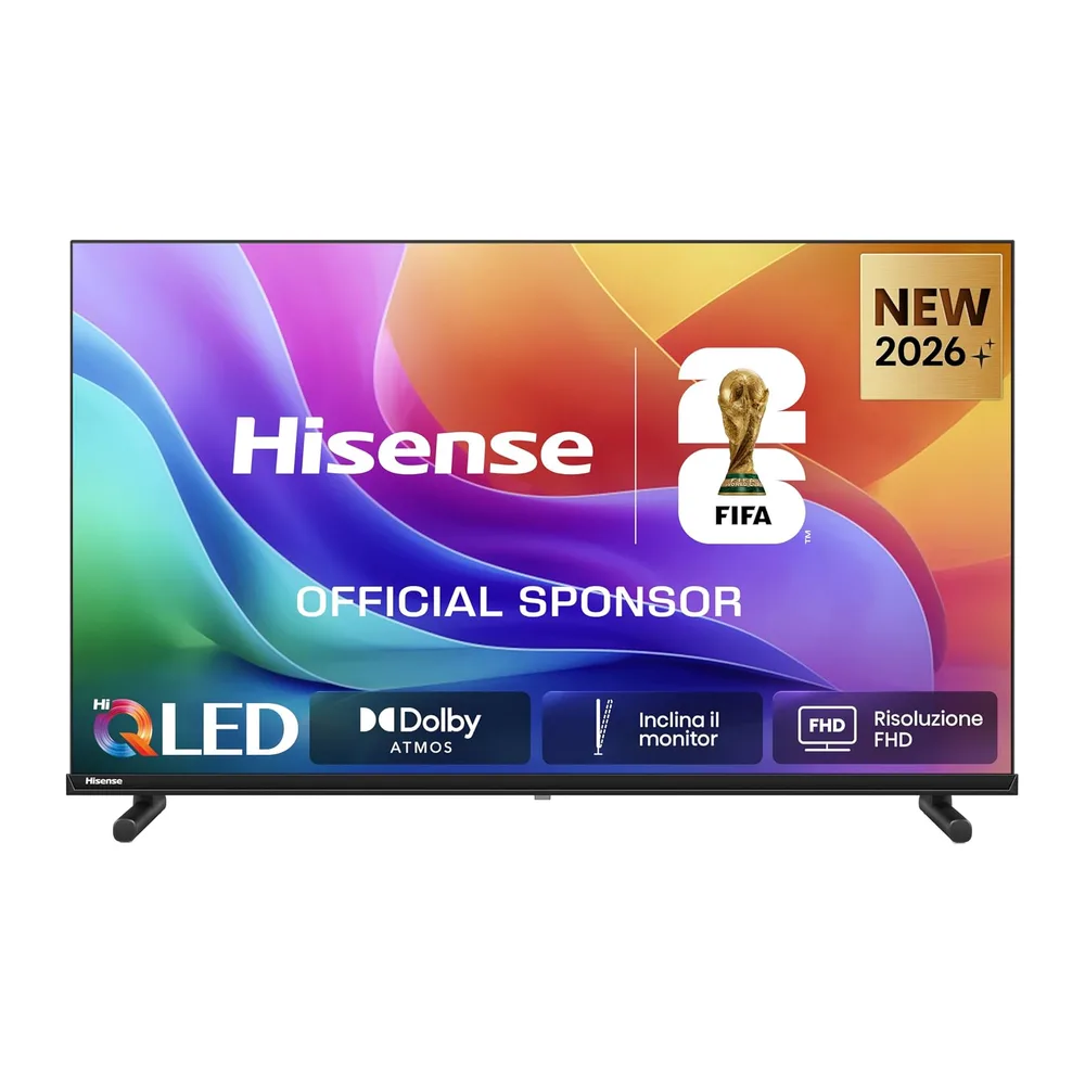 Hisense Smart TV QLED 40" Full HD TV 40E5ST [Classe di efficienza energetica E]
