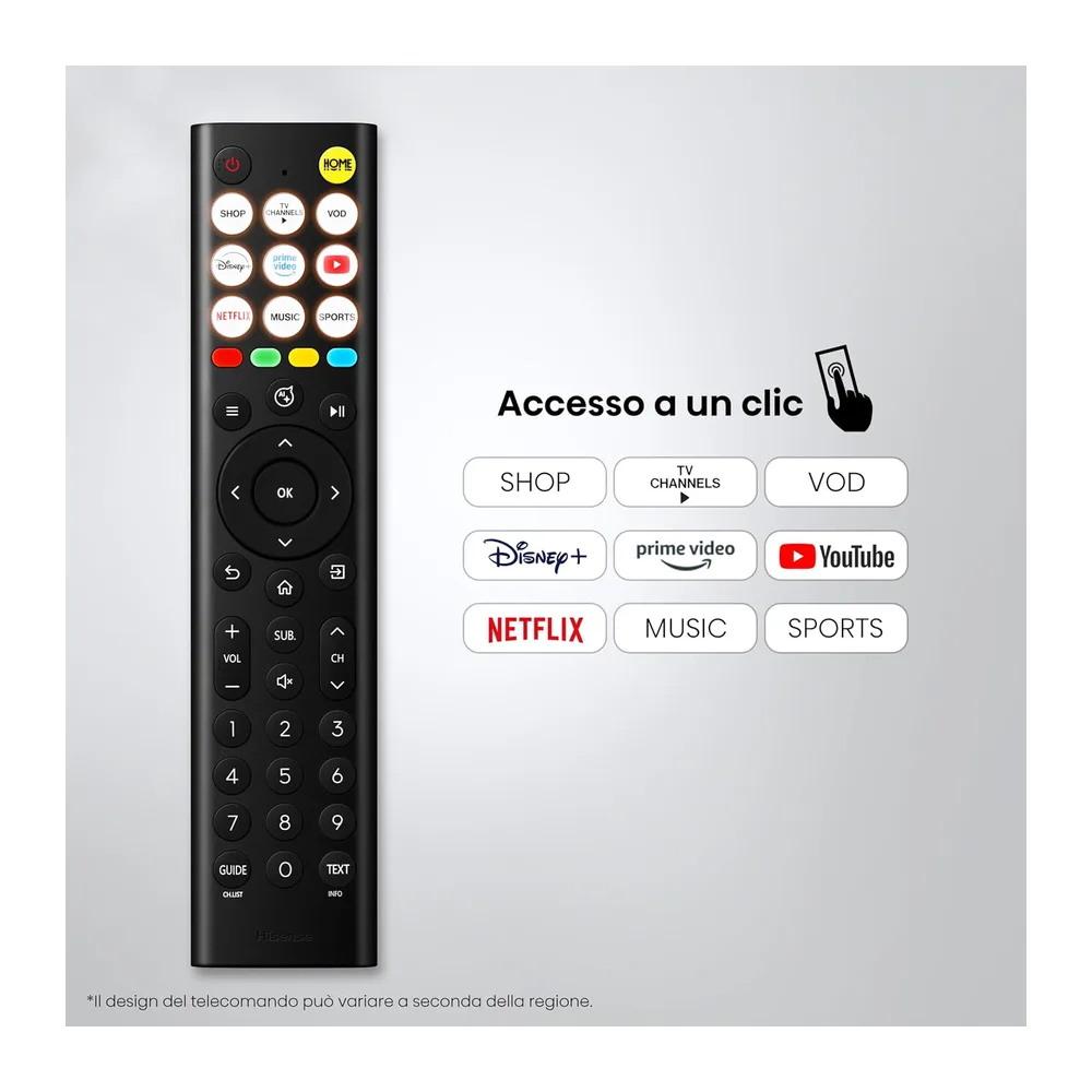 Hisense Smart TV QLED 40" Full HD TV 40E5ST [Classe di efficienza energetica E] — 4