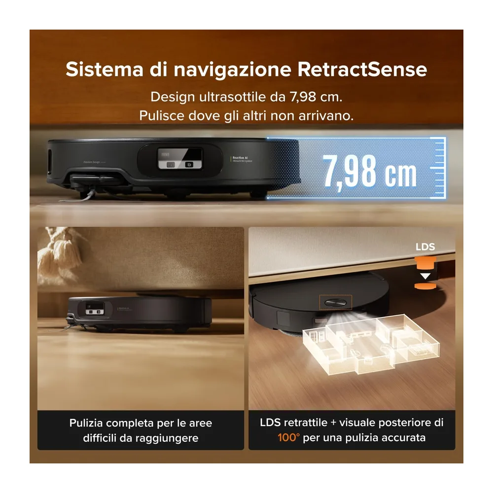 roborock Qrevo Edge 2 Robot Aspirapolvere Lavapavimenti 25.000Pa — 2