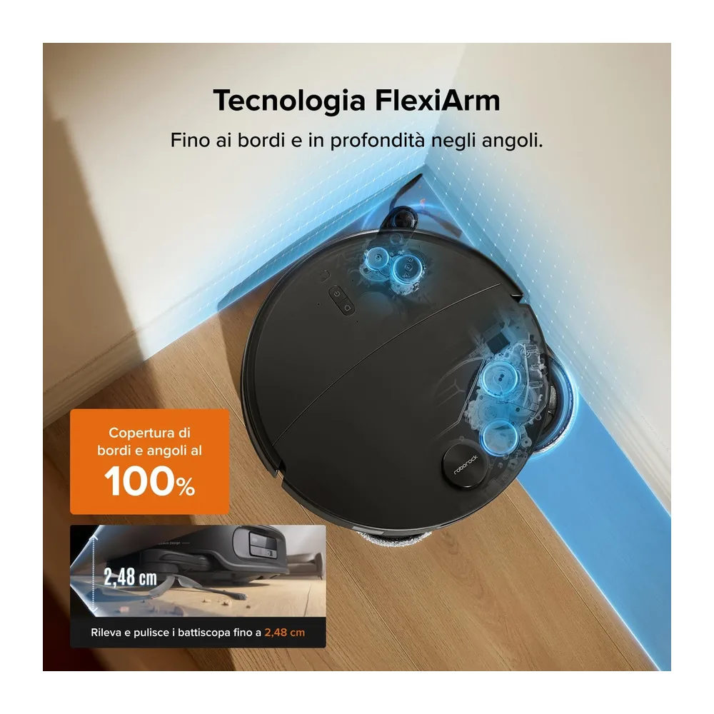 roborock Qrevo Edge 2 Robot Aspirapolvere Lavapavimenti 25.000Pa — 4