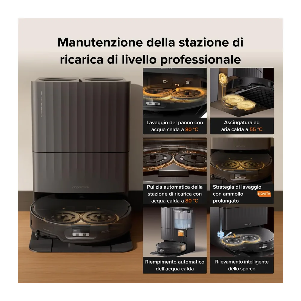 roborock Qrevo Edge 2 Robot Aspirapolvere Lavapavimenti 25.000Pa — 6