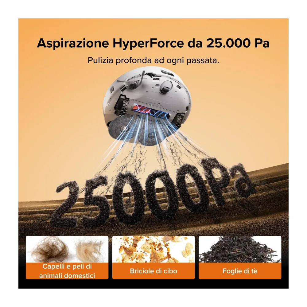 roborock Qrevo Edge 2 Robot Aspirapolvere Lavapavimenti 25.000Pa — 3