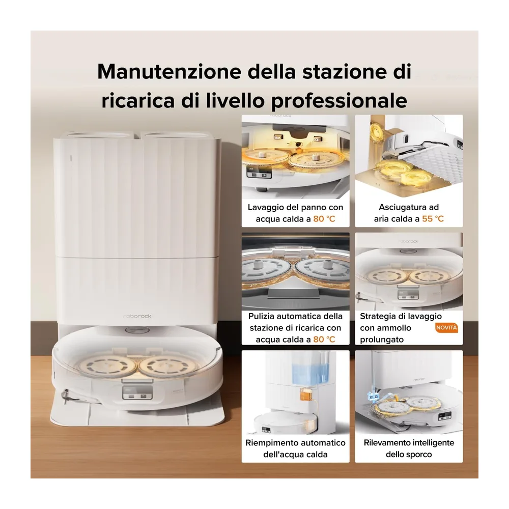 roborock Qrevo Edge 2 Robot Aspirapolvere Lavapavimenti 25.000Pa — 6