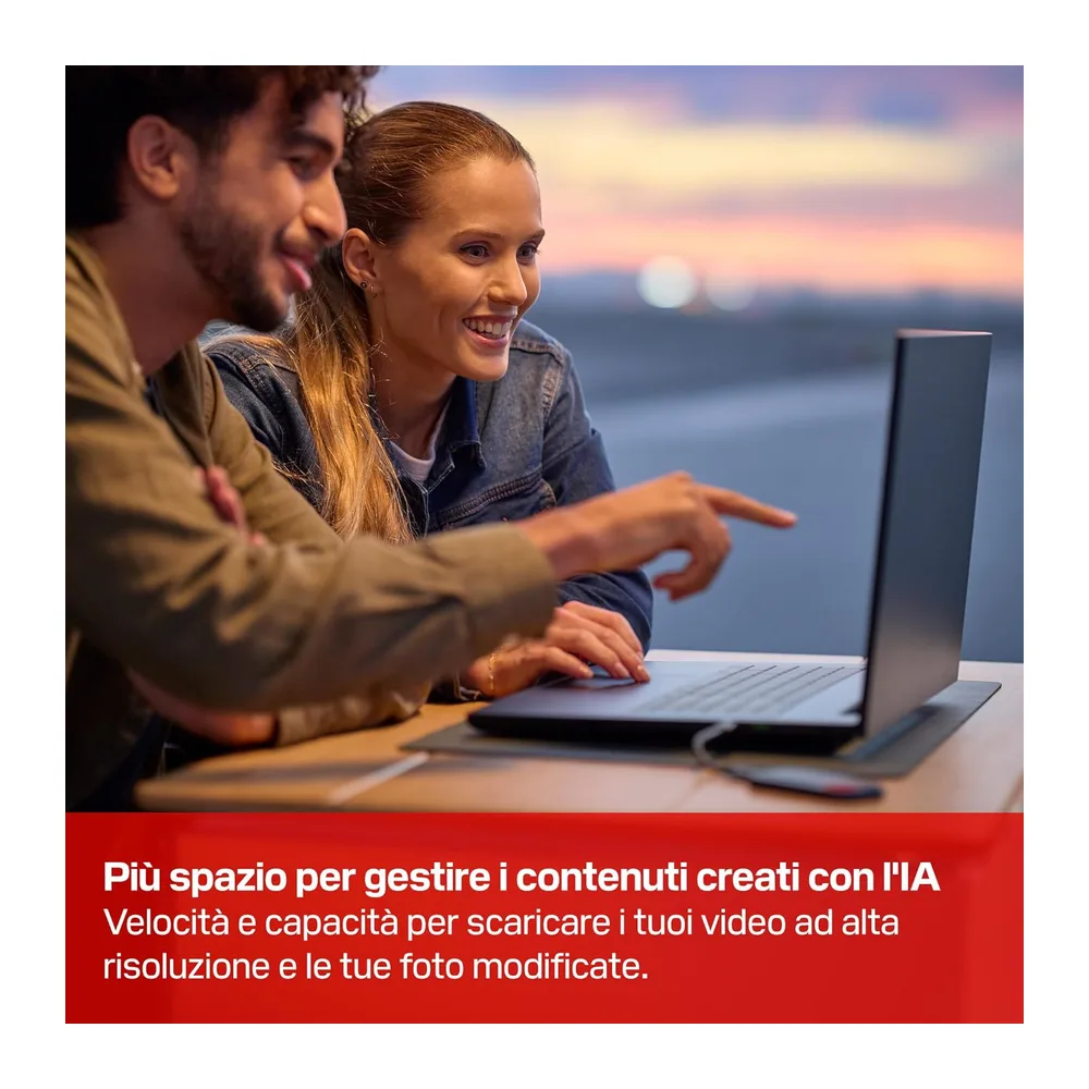 SANDISK Extreme SSD portatile 2 TB (velocità fino a 2.000 MB/s — 4