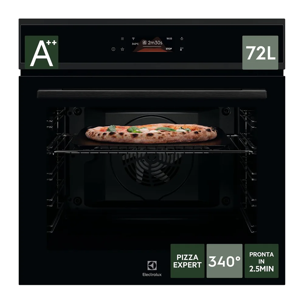 Electrolux Forno da Incasso 72 L Classe A++ COX8P08WH [Classe di efficienza energetica A++]