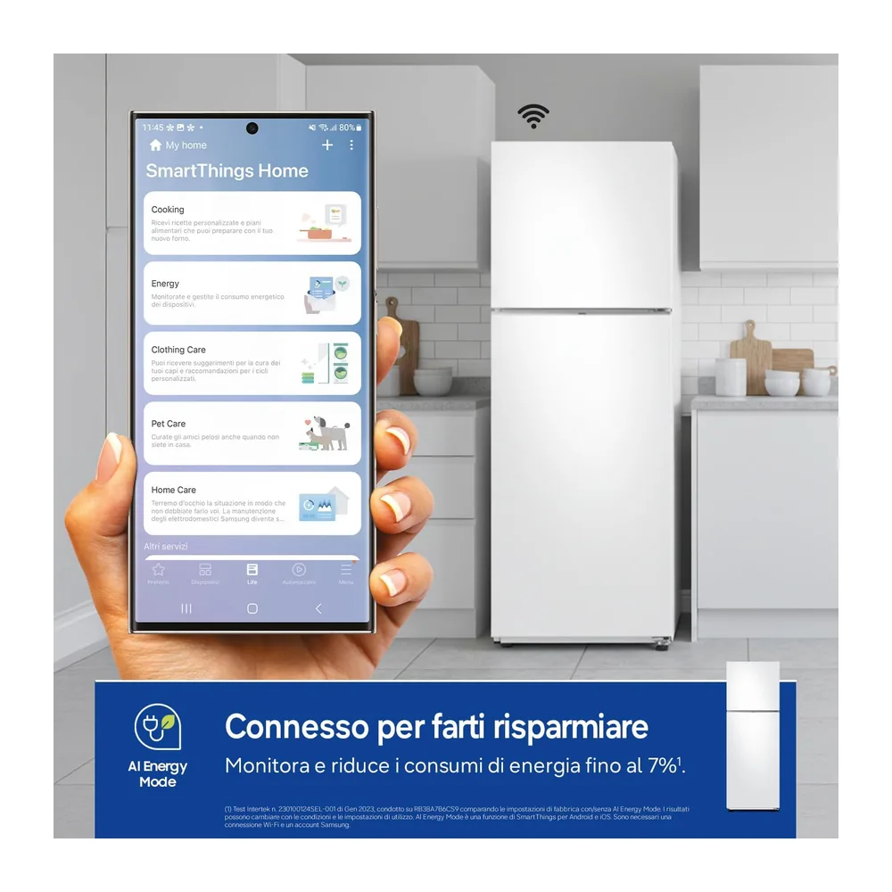 Samsung Frigorifero Doppia Porta EcoFlex AI F-RD31CG56WW3M — 4