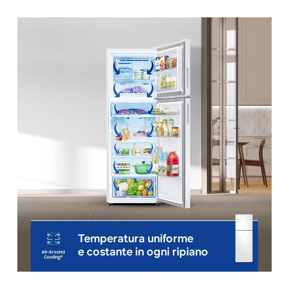 Samsung Frigorifero Doppia Porta EcoFlex AI F-RD31CG56WW3M — 5