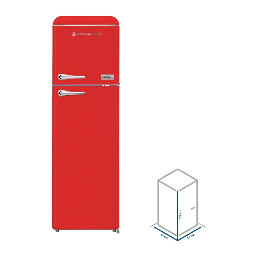 PYRAMIDEA Frigorifero Doppia Porta Mambo Colore LightBlue Capacità Totale 280 L Classe Energetica E — 3