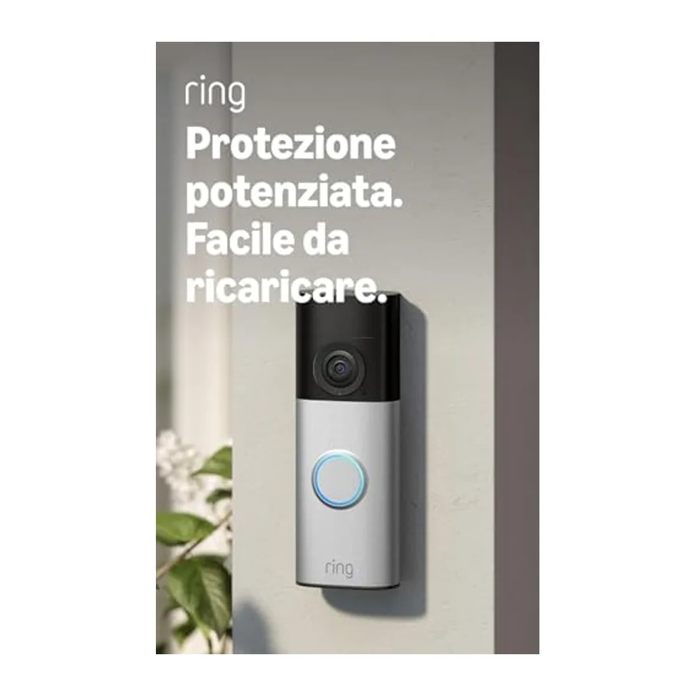 Ring Battery Video Doorbell Plus (ultimo modello) + Chime (3ª gen.) — 2