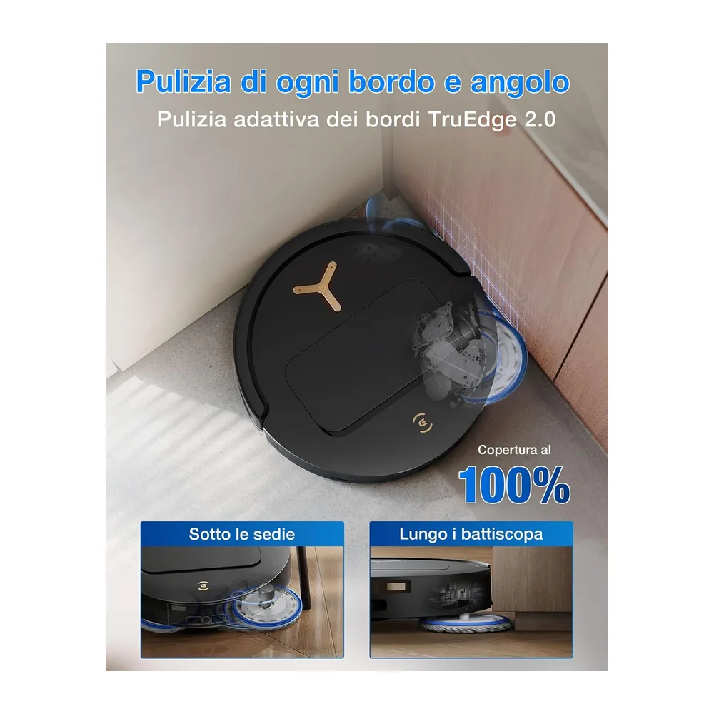 ECOVACS T50 PRO OMNI Gen3 Robot Aspirapolvere Lavapavimenti 25000 Pa — 3