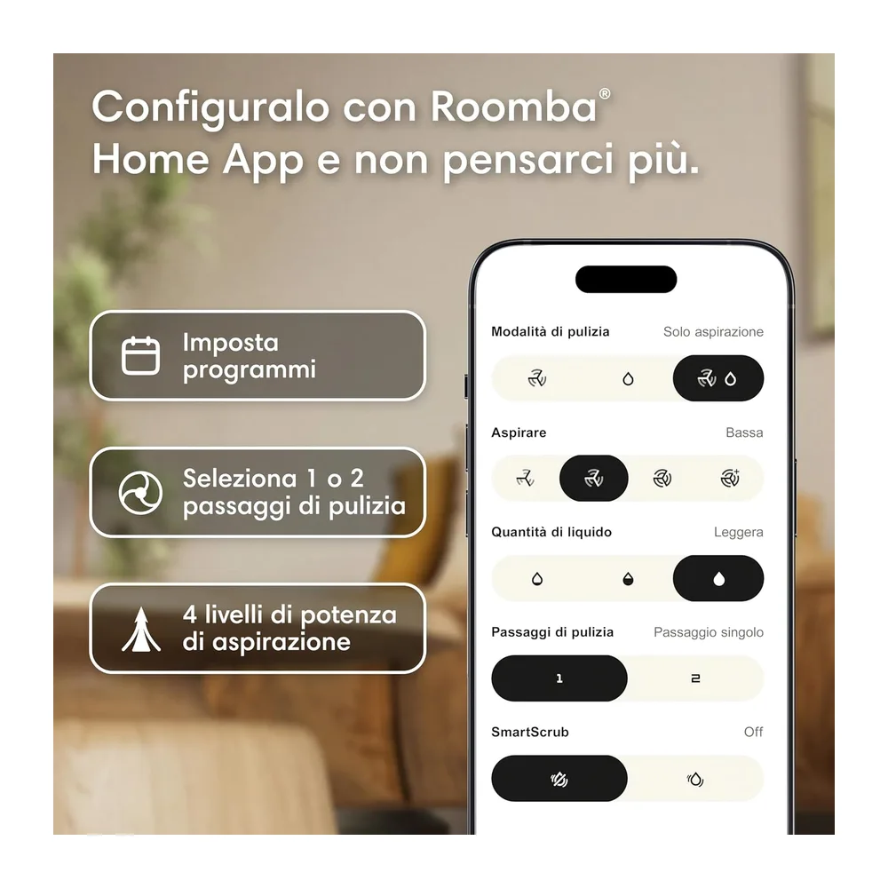 iRobot Roomba® 115 Combo robot aspirapolvere lavapavimenti — 2