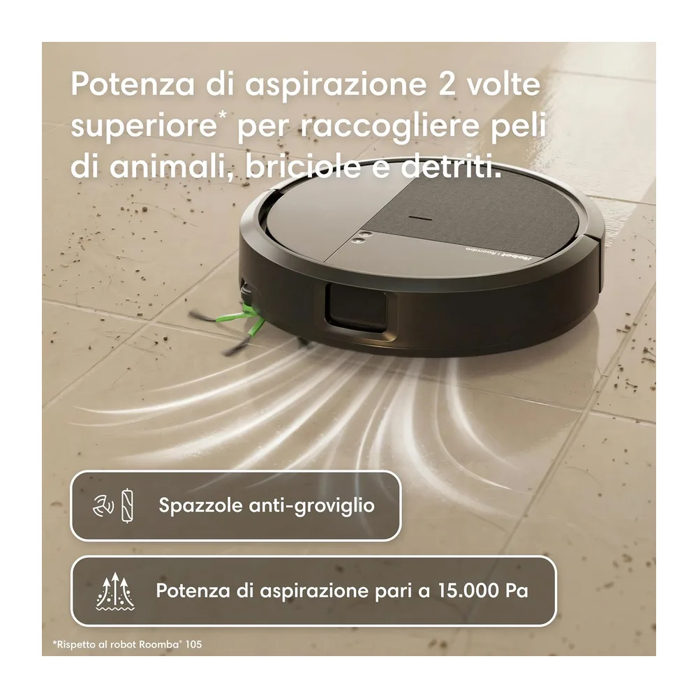 iRobot Roomba® 115 Combo robot aspirapolvere lavapavimenti — 3