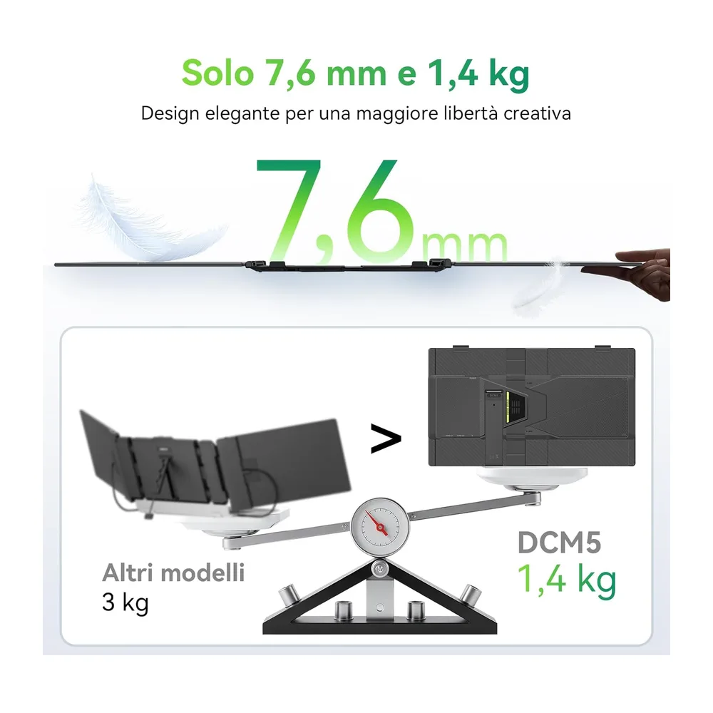 Blackview DCM5 Monitor Portatile per Laptop — 2