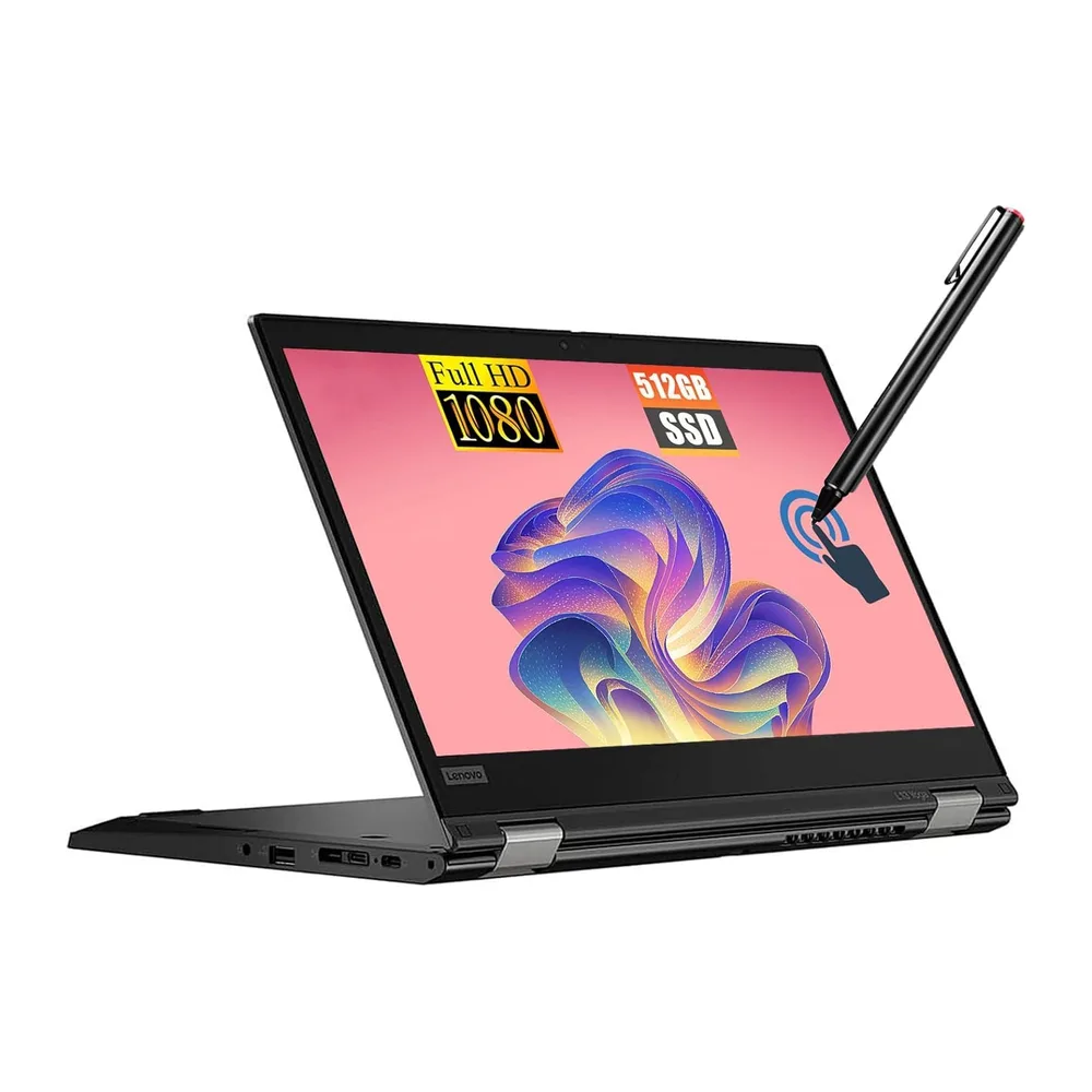 Lenovo ThinkPad L13 Yoga Gen 1, touchscreen 2 in 1, 13,3 pollici, FHD, Intel Core i5-10210U, 8 GB RAM, 256 GB