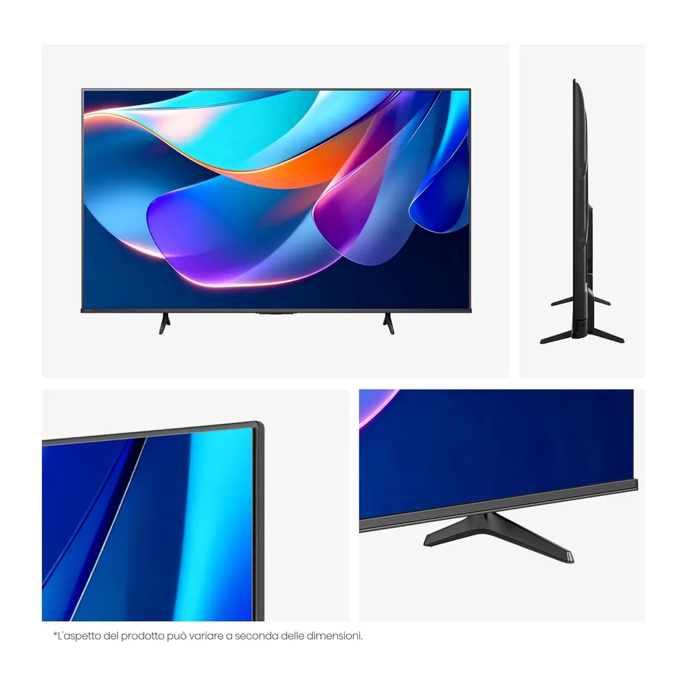 Hisense Smart TV 43" 4K Ultra HD 43E6ST [Classe di efficienza energetica E] — 6