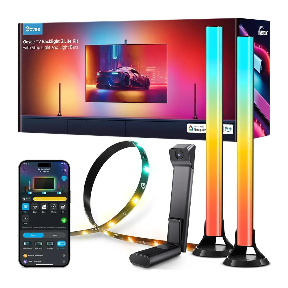 Govee TV Backlight 3 Pro con Tripla Telecamera HDR — 3