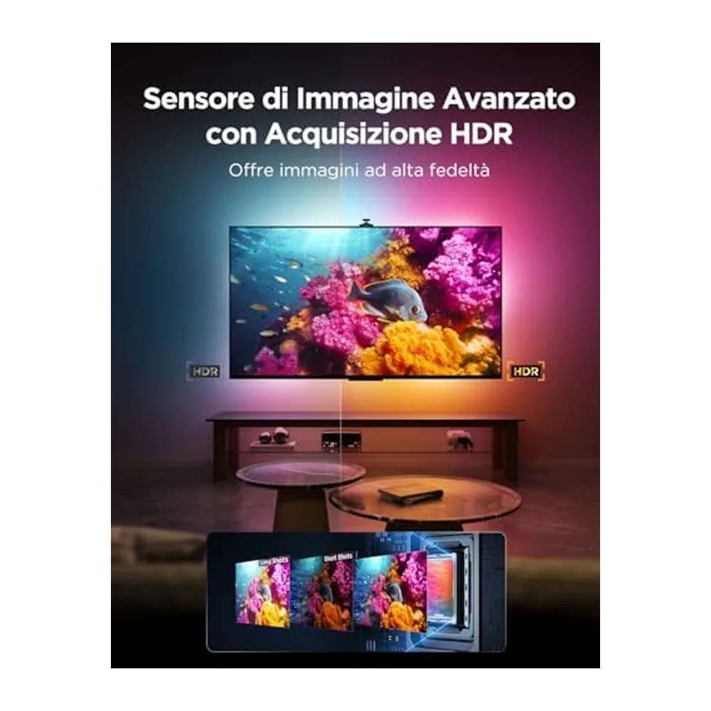 Govee TV Backlight 3 Pro con Tripla Telecamera HDR — 6