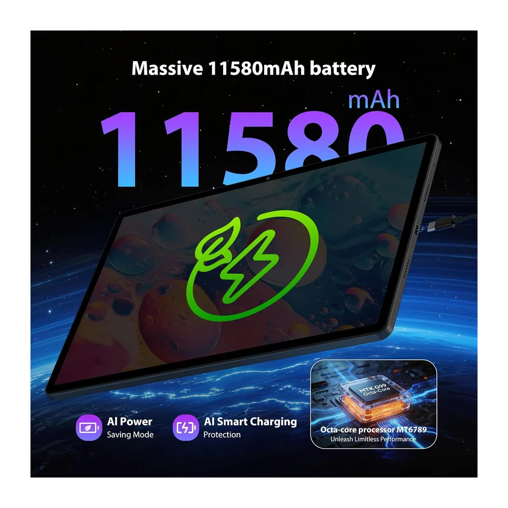 3K Tablet 13 Pollici Android 16 con 36GB RAM+512GB ROM(TF 2TB) — 3