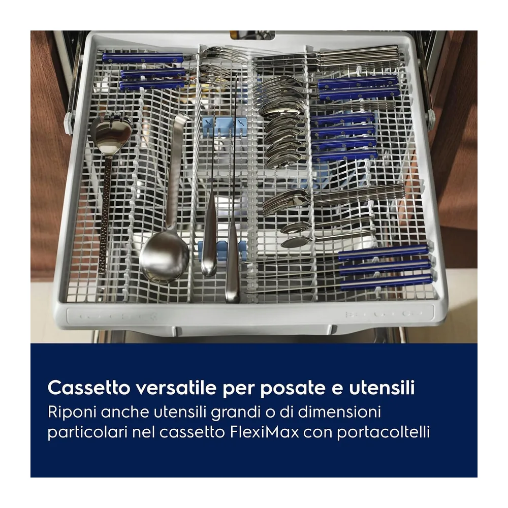 Electrolux E62LB203S Lavastoviglie Incasso Totale 60 cm AirDry Silenziosa [Classe di efficienza energetica B] — 4