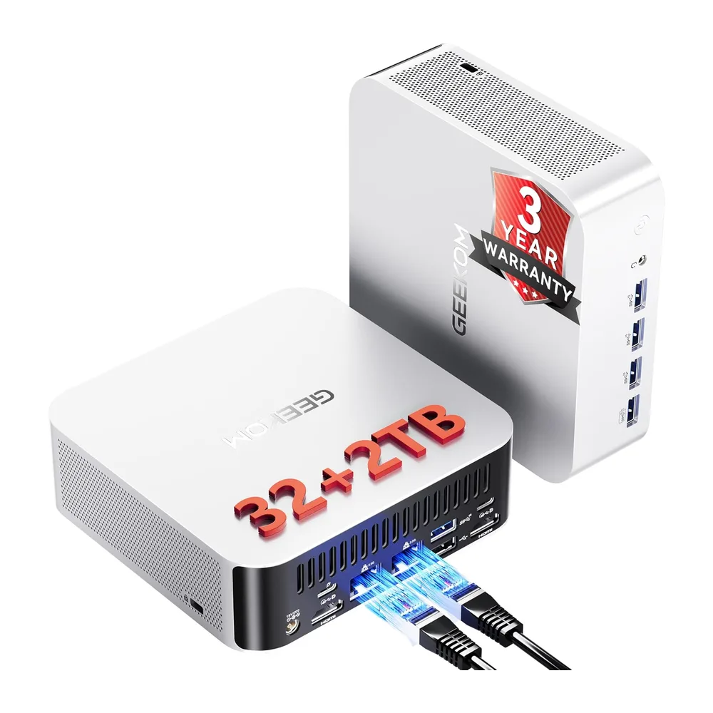 GEEKOM A9 Max [Il Primo Mini PC con Zen 5] con AMD Ryzen AI 9 HX 370 |