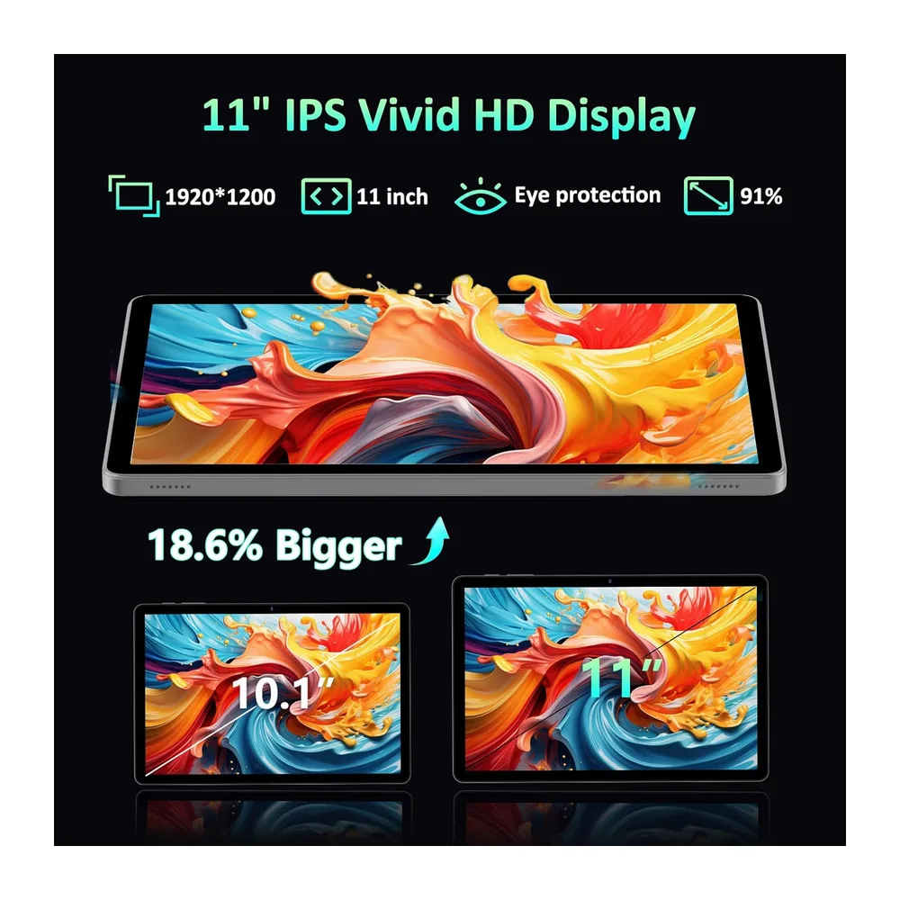 Tablet 11 Pollici Android 16 con 36GB RAM+512GB ROM (2TB TF) — 4