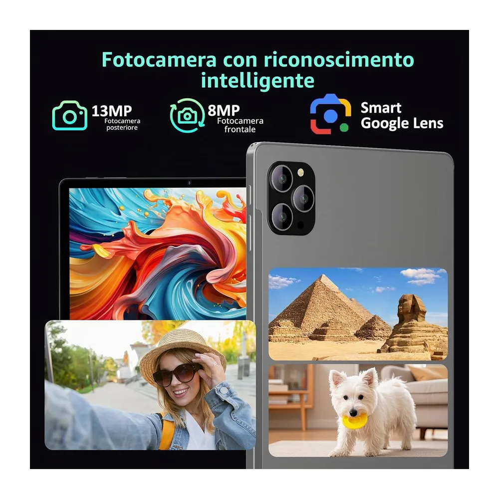 Tablet 11 Pollici Android 16 con 36GB RAM+512GB ROM (2TB TF) — 6